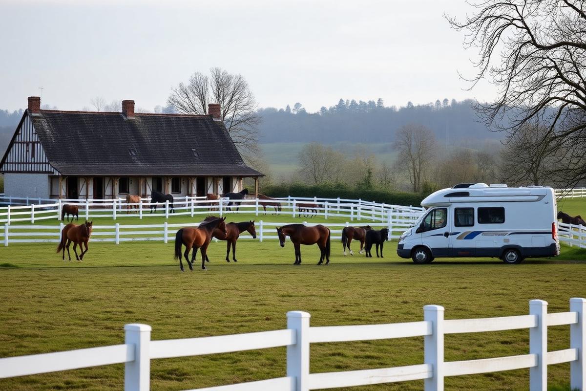 Haras normand — Le Pin-au-Haras, Orne