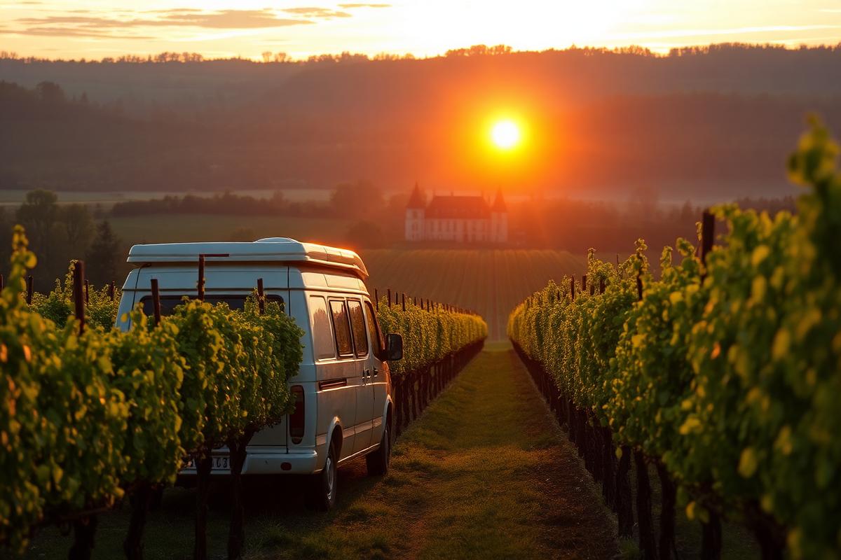 Domaine viticole en Loire — Vouvray, Indre-et-Loire